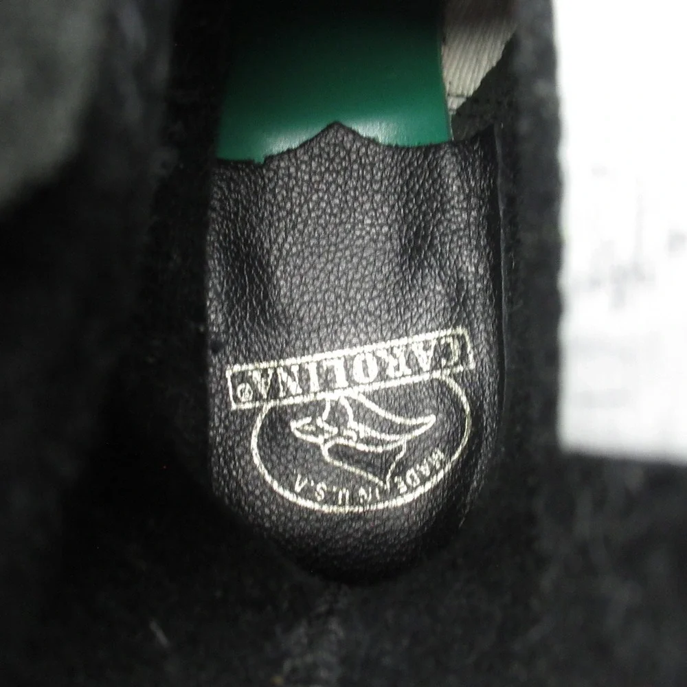 Carolina Men‎ 5.5R Black Leather Steel Toe Engineer Goodyear R21131 USA RARE NEW